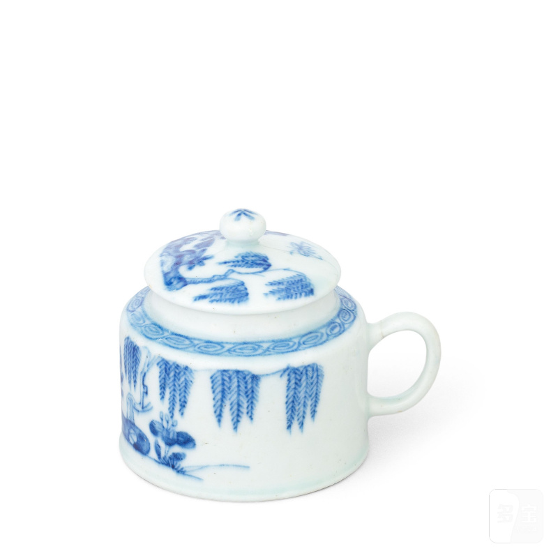 A Bow mustard pot and cover, circa 1750-52 - 图2